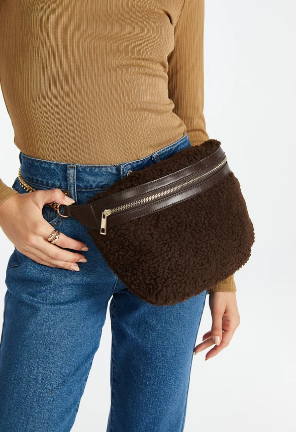 Sherpa Zippered Belt Bag - Image 3