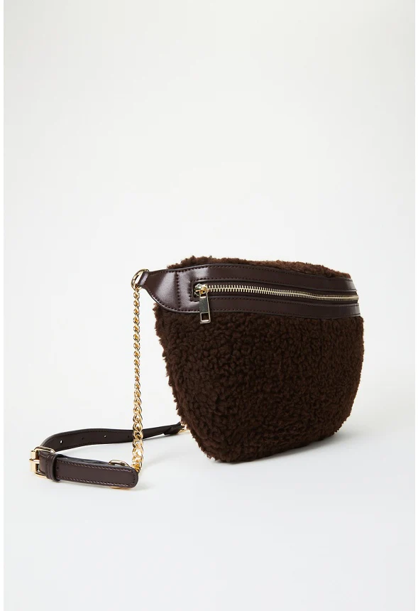 Sherpa Zippered Belt Bag - Image 5