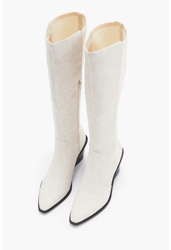 Shirley Heeled Boot - Image 6
