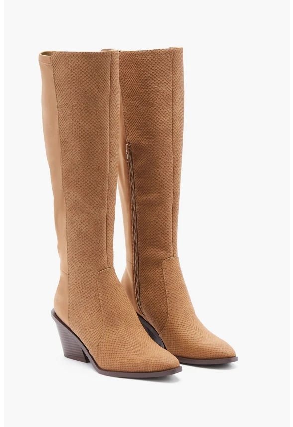 Shirley Heeled Boot - Image 5