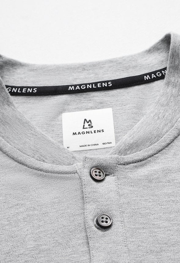 Short Sleeve Henley Shirt - Image 3