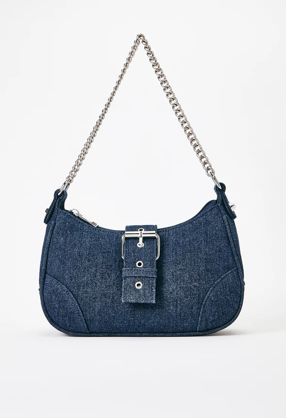 Shoulder Bag with Buckle Flap - Image 2