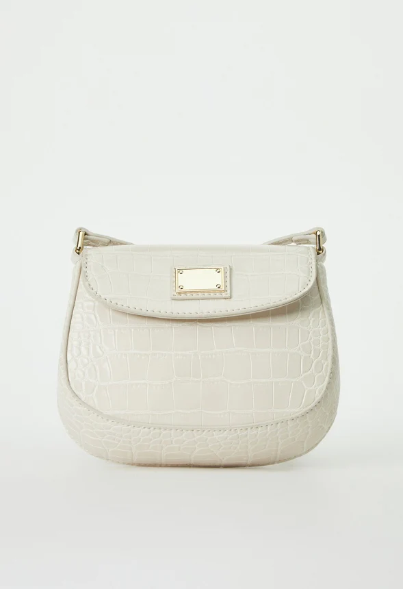 Shoulder Bag With Metal Plate - Image 2