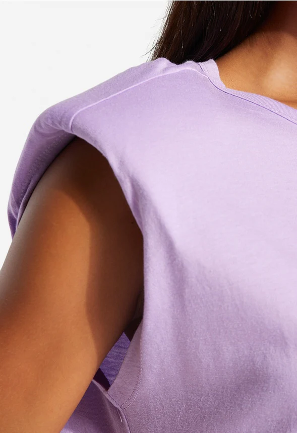 Shoulder Pad Tee - Image 3