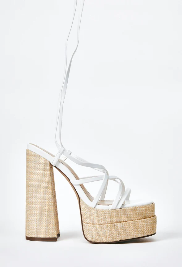 Sienna Block Heeled Platform Sandal - Image 3