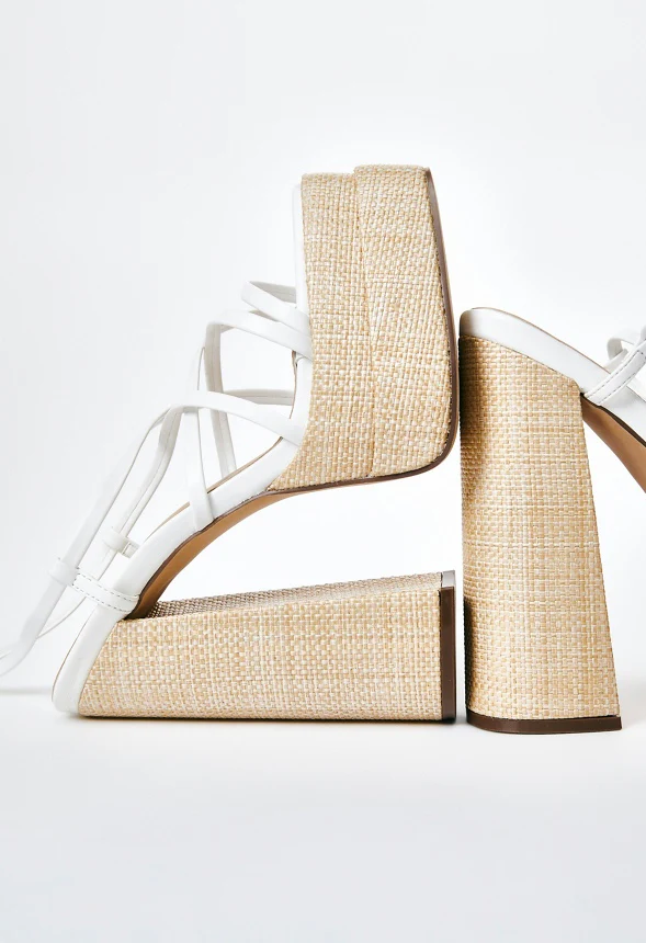 Sienna Block Heeled Platform Sandal - Image 7