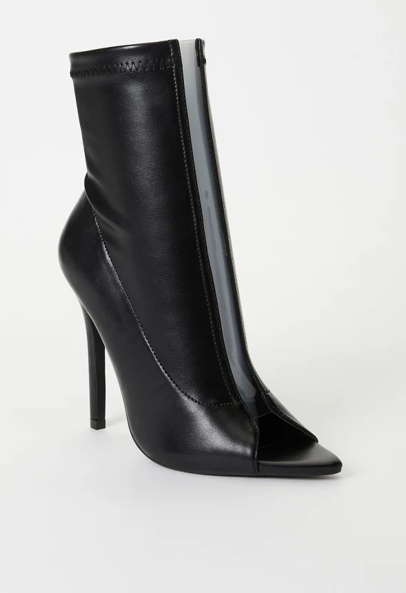 Silvana Open Toe Bootie - Image 2
