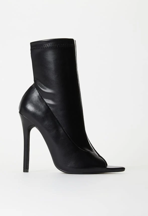Silvana Open Toe Bootie - Image 3