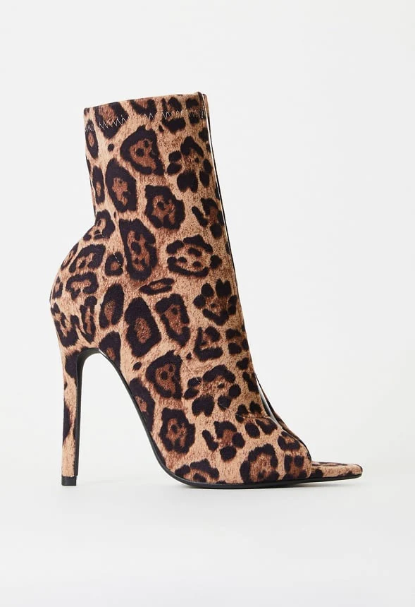 Silvana Open Toe Bootie - Image 4