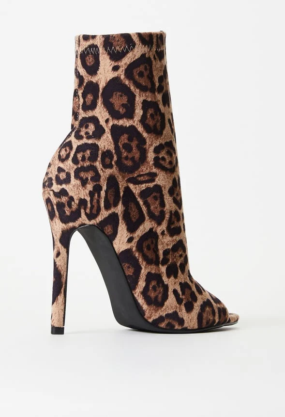 Silvana Open Toe Bootie - Image 5
