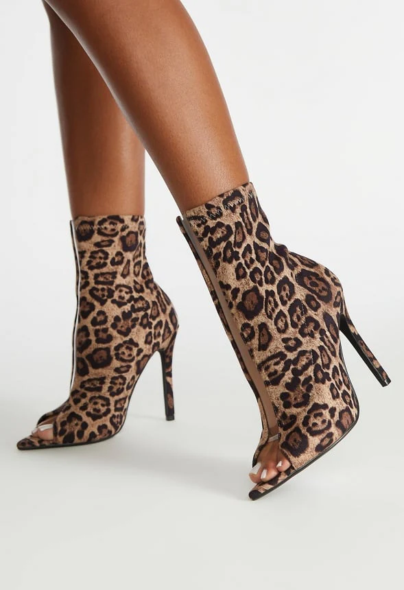 Silvana Open Toe Bootie - Image 8
