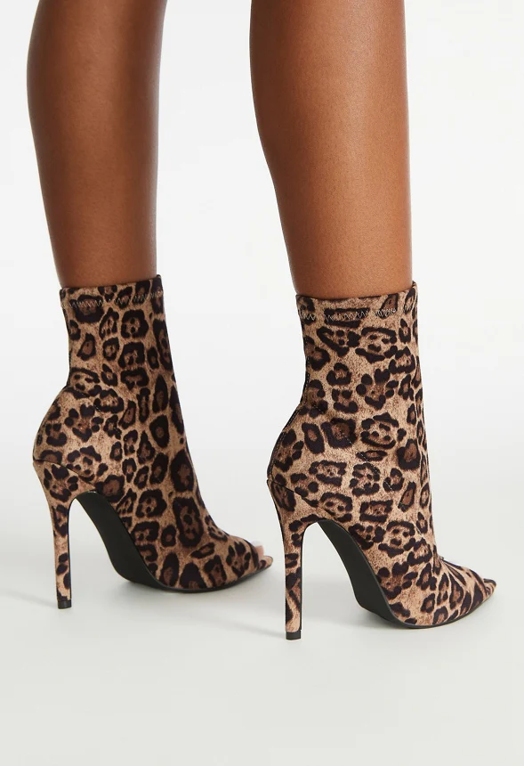 Silvana Open Toe Bootie - Image 9