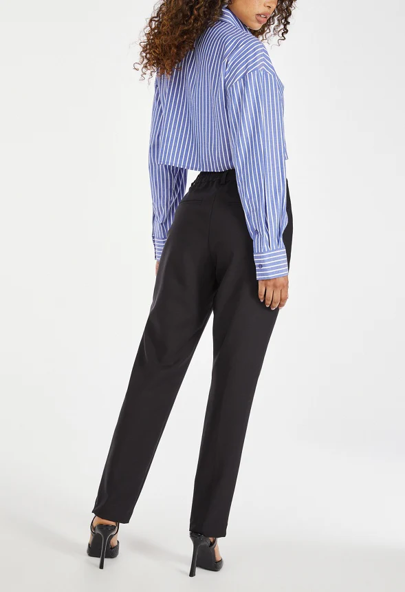 Slim Crop Trousers - Image 2