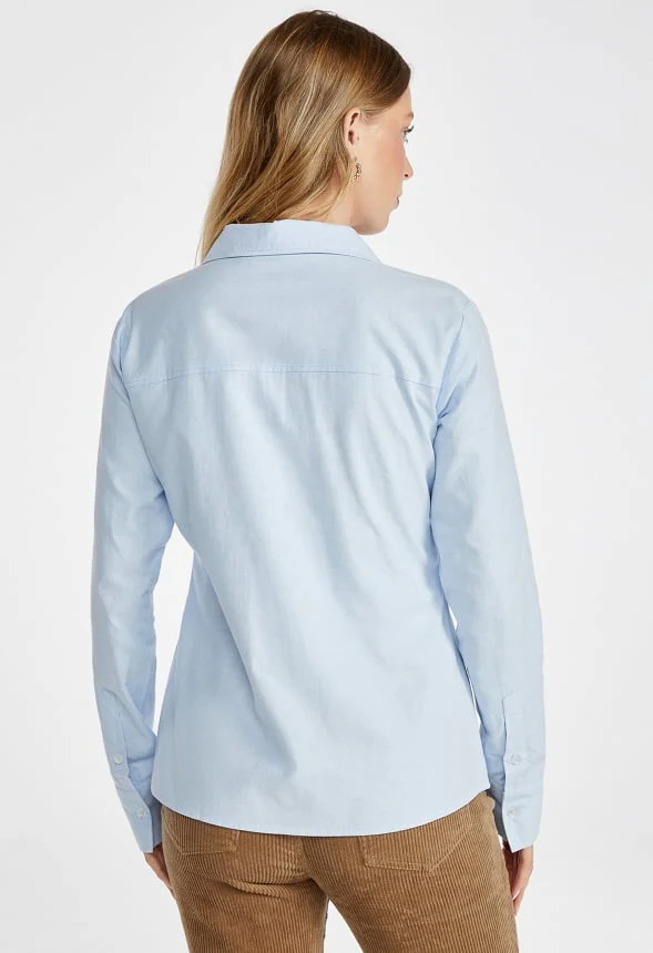 Slim Fit Oxford Shirt - Image 2