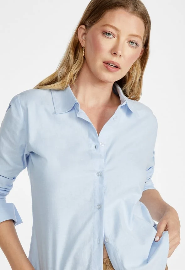 Slim Fit Oxford Shirt - Image 3