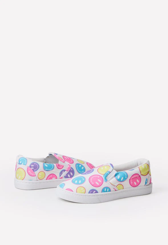 Smiley Face Slip On Sneaker - Image 3