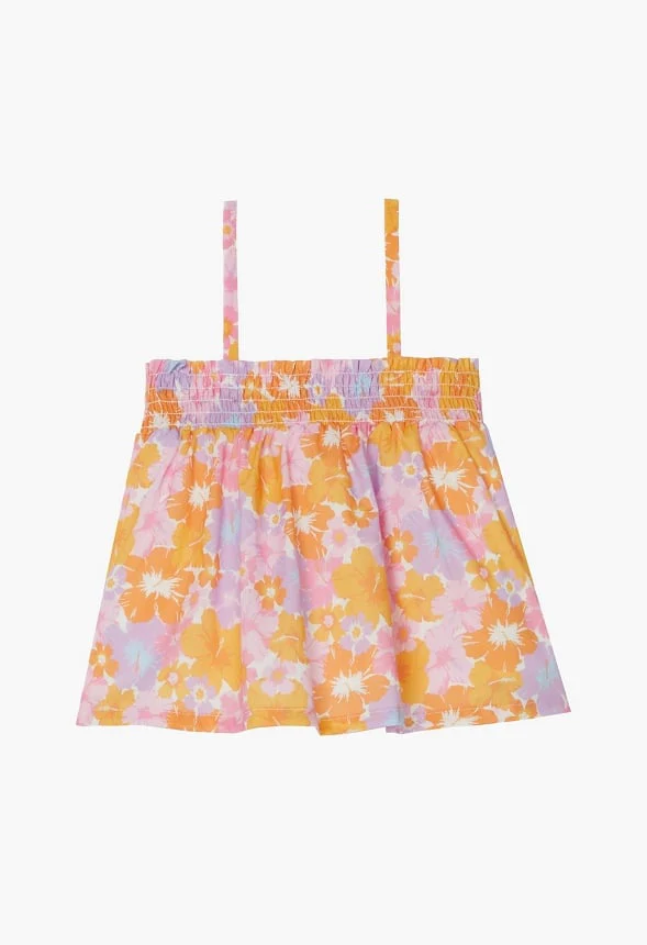 Smocked Flowy Tank - Image 2