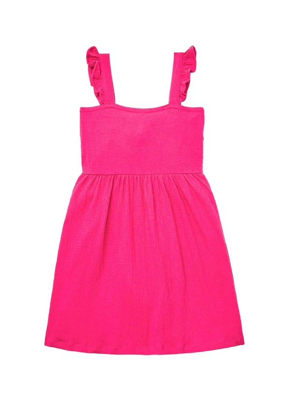 Smocked Tie Front Dress - Image 2