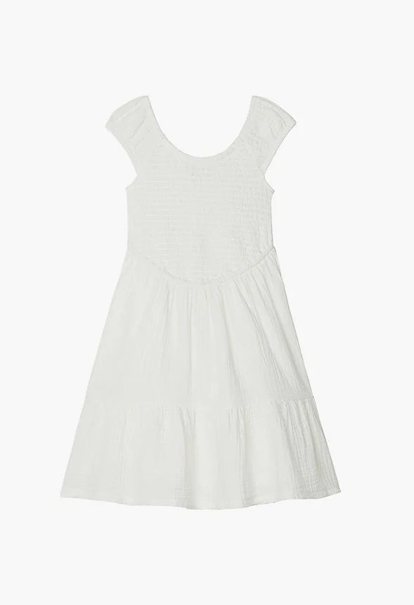 Smocked Tiered Dress - Image 2