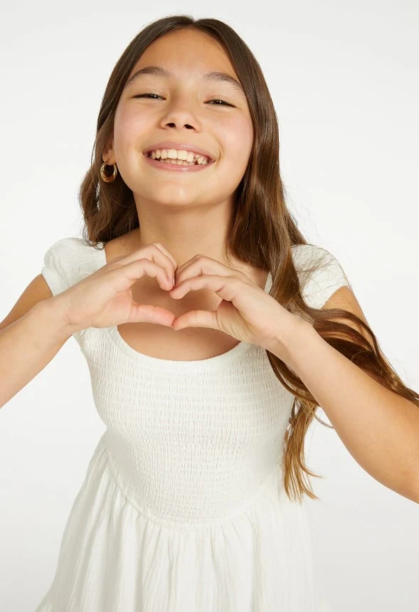 Smocked Tiered Dress - Image 3