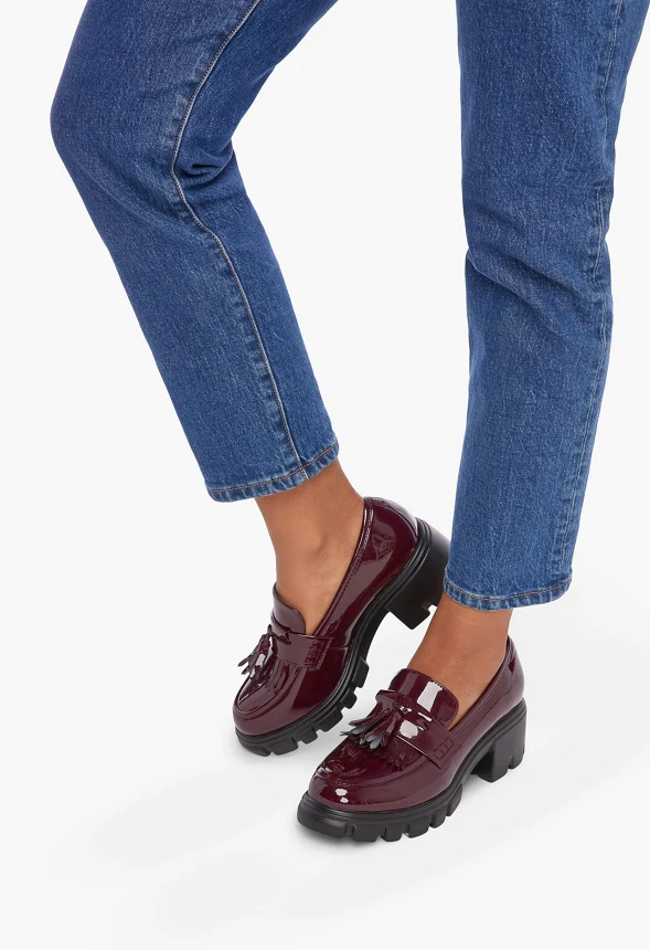 Sofia Heeled Loafer - Image 5