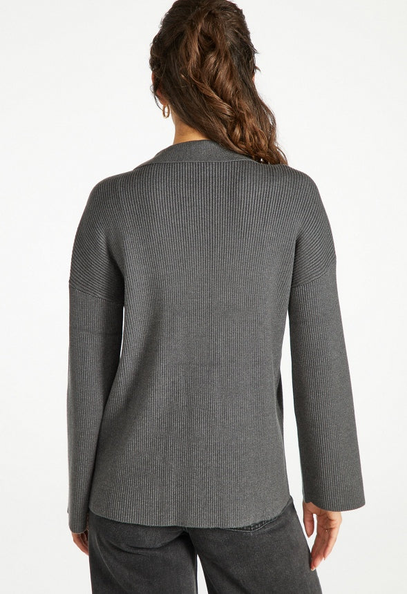 Soft Button Down Sweater Cardigan - Image 2