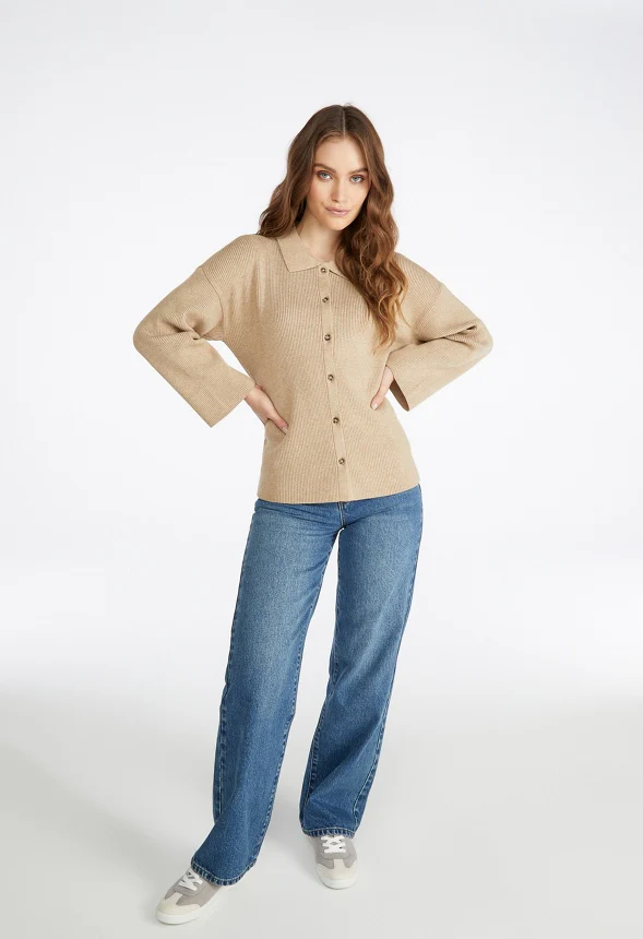 Soft Button Down Sweater Cardigan - Image 5