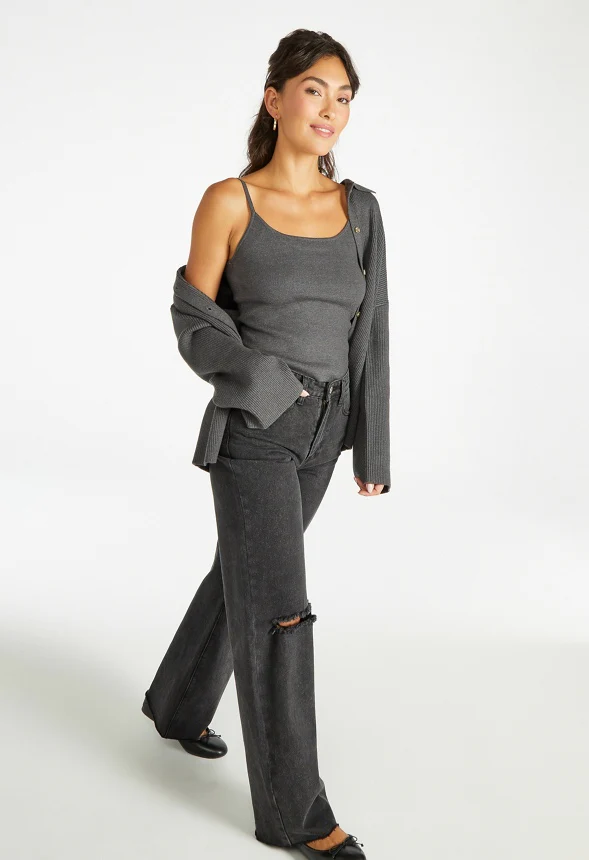Soft Sweater Cami Top - Image 5