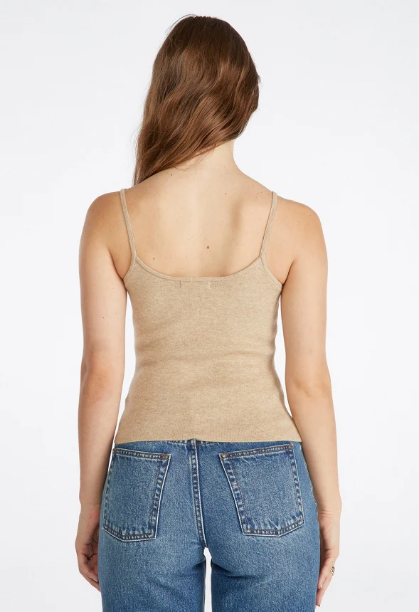 Soft Sweater Cami Top - Image 2