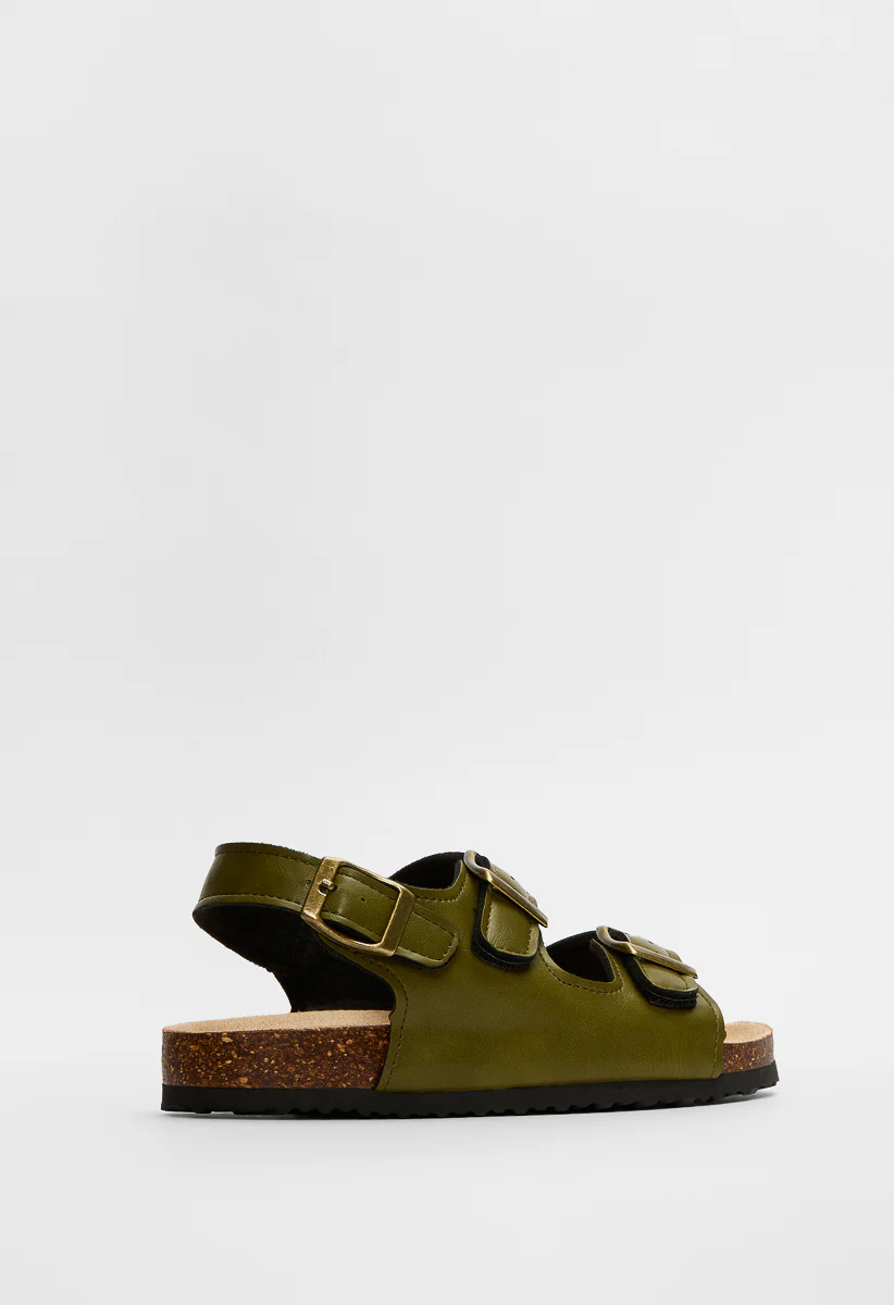 Solid Cork Sole Sandal - Image 6
