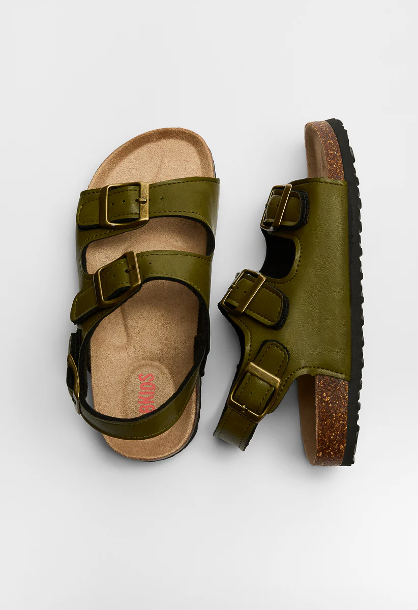 Solid Cork Sole Sandal - Image 7