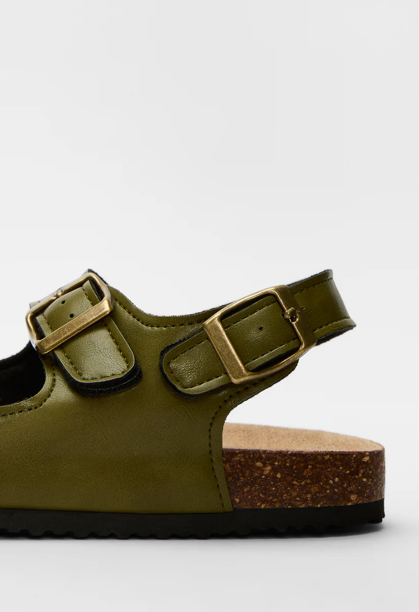 Solid Cork Sole Sandal - Image 8
