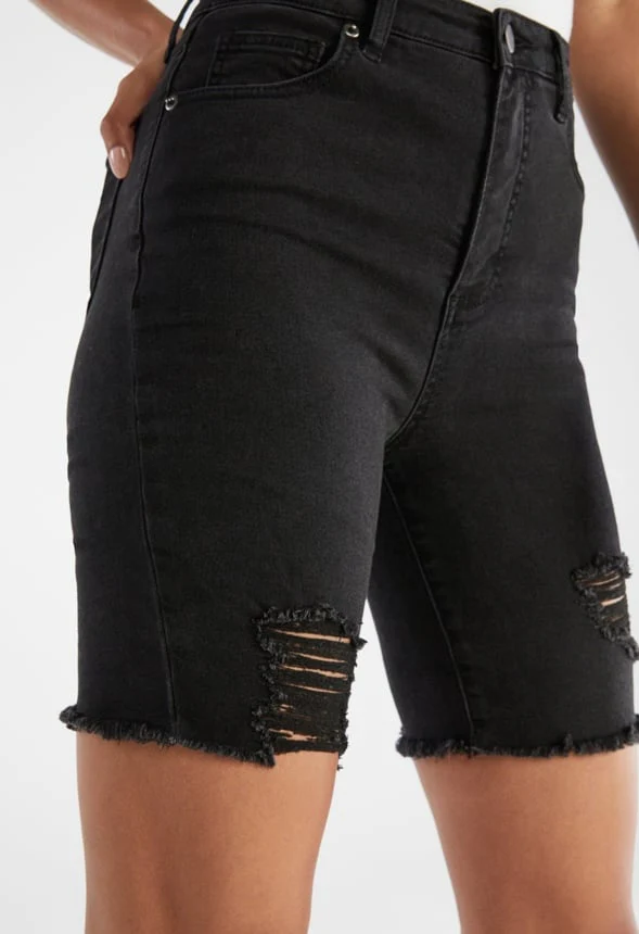 Soph Tummy Tamer Bermuda Destroy Short - Image 3