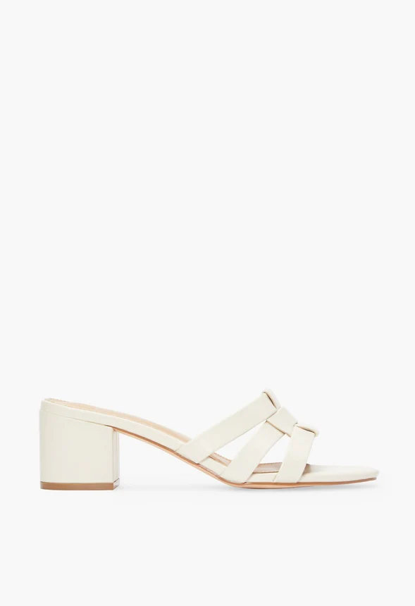 Sophie Strappy Heeled Mule Sandal