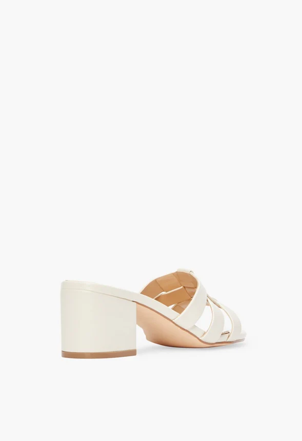 Sophie Strappy Heeled Mule Sandal - Image 3