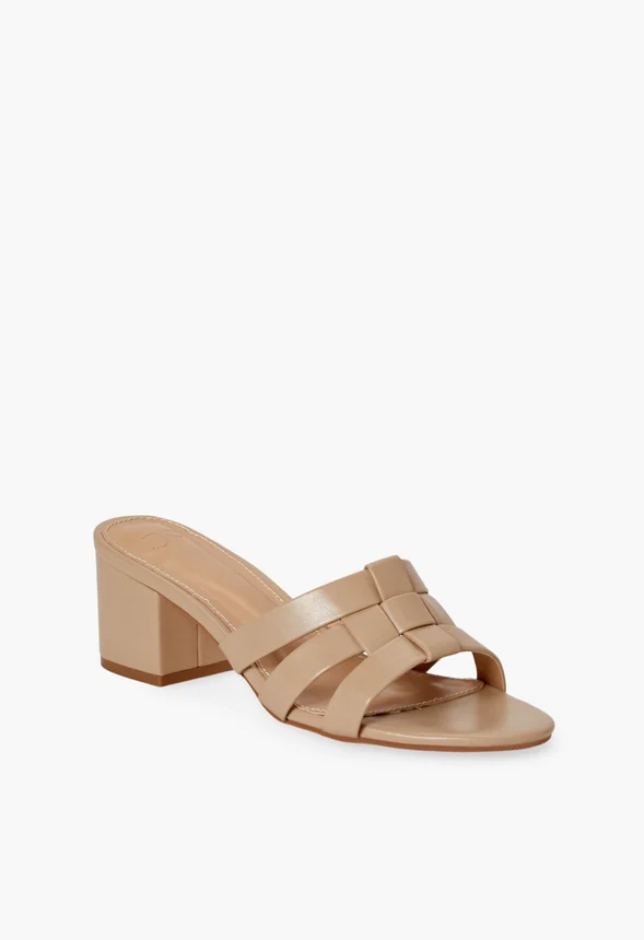 Sophie Strappy Heeled Mule Sandal - Image 2