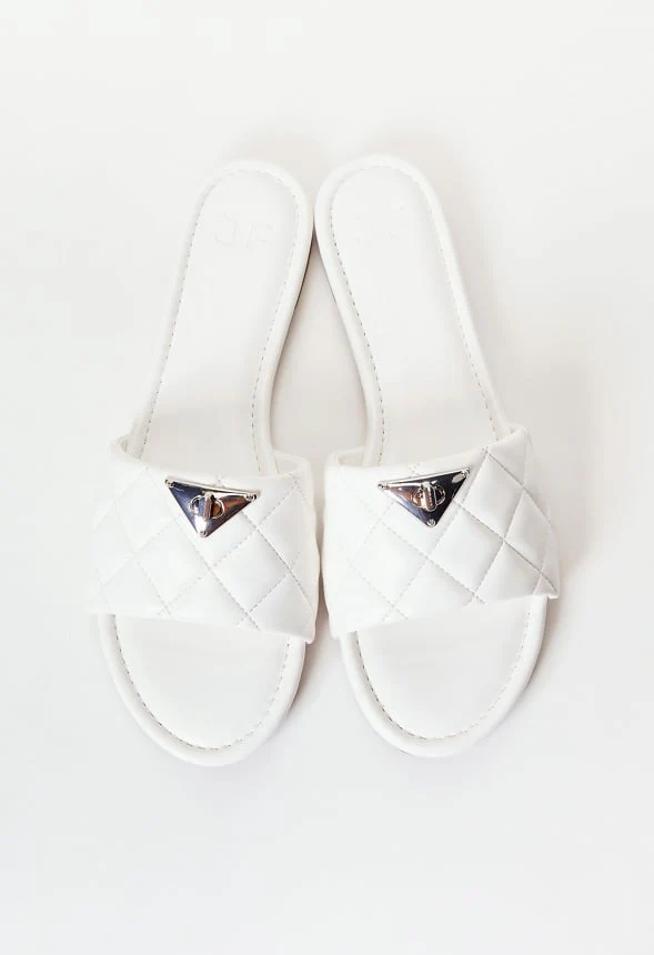 Sophie Flat Slide Sandal - Image 6
