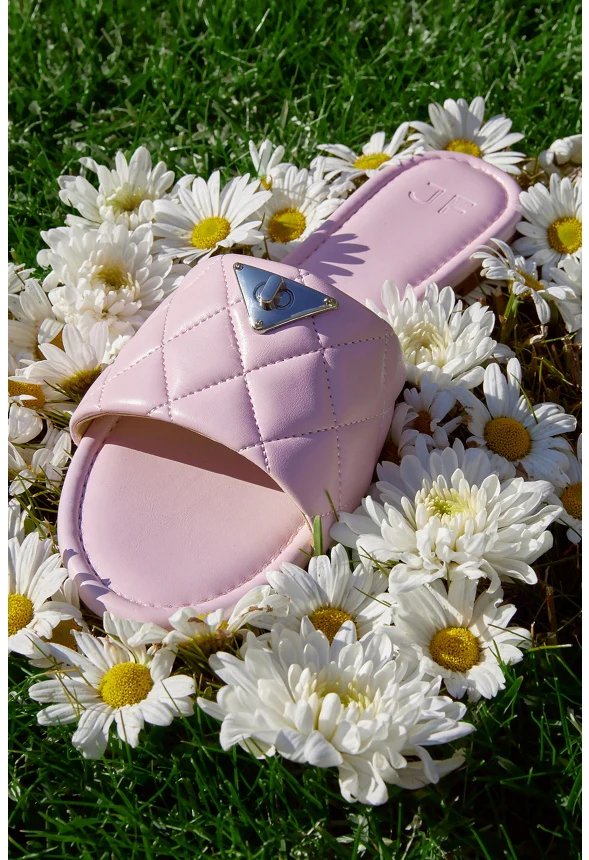 Sophie Flat Slide Sandal - Image 9