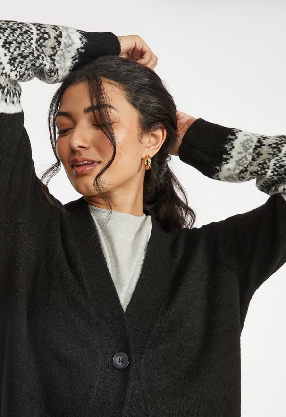 Spacedye Boyfriend Cardigan - Image 3