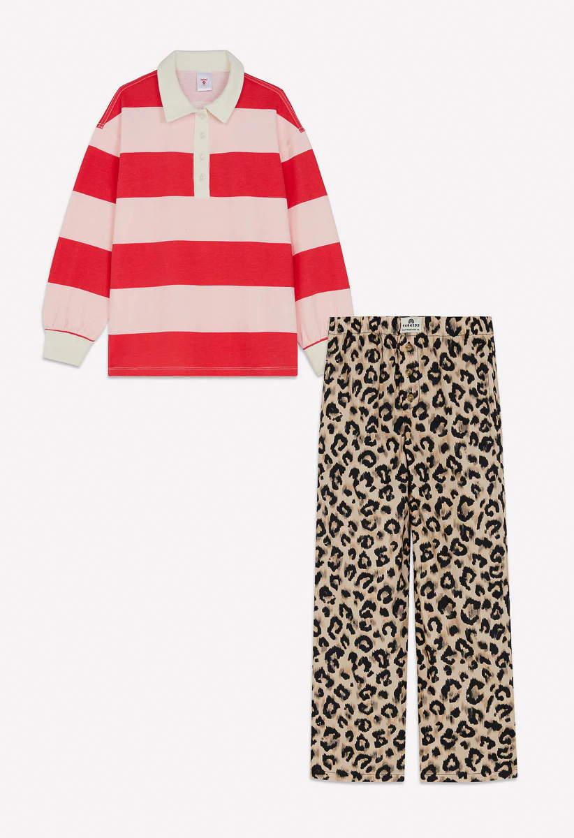 Spotted in Stripes Outfit - Image 4