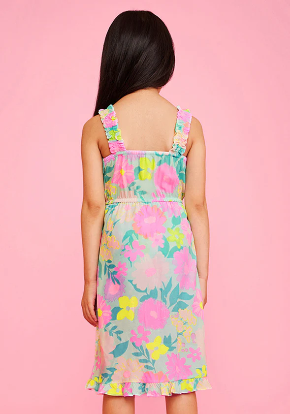 Spring Floral Walk Through Romper - Image 3