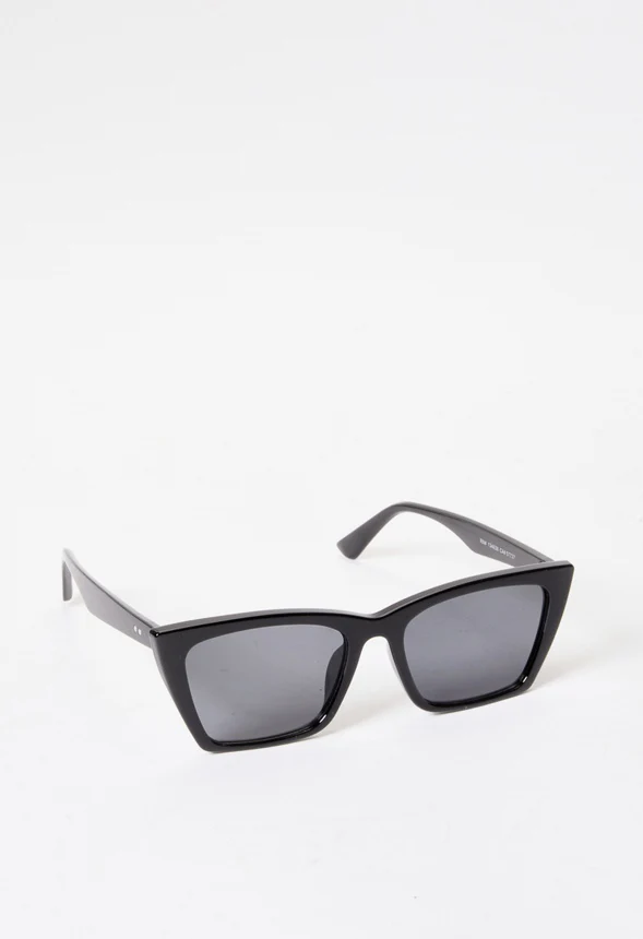 Square Cat-Eye Sunglasses - Image 3