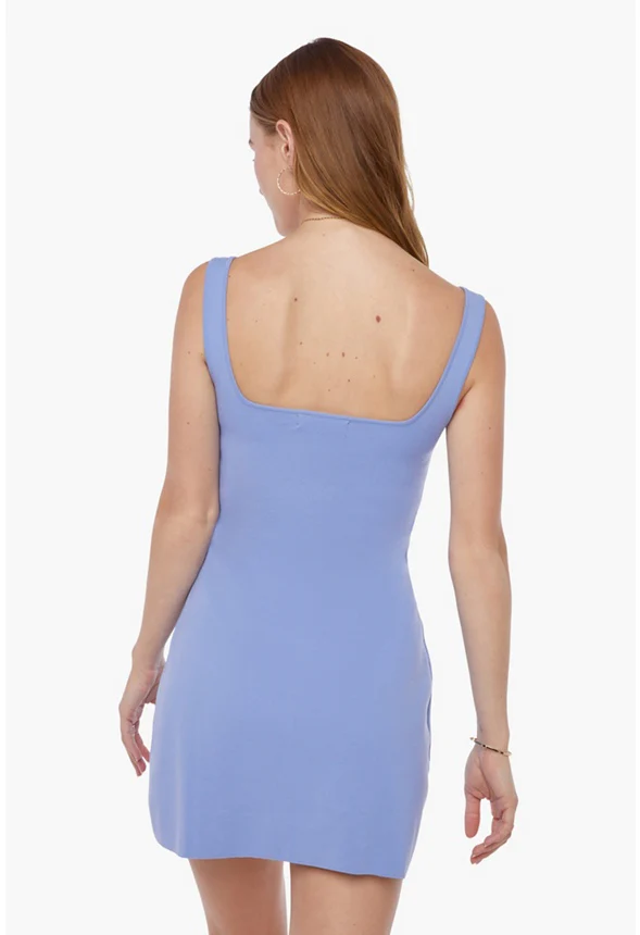Square Neck Mini Dress - Image 3