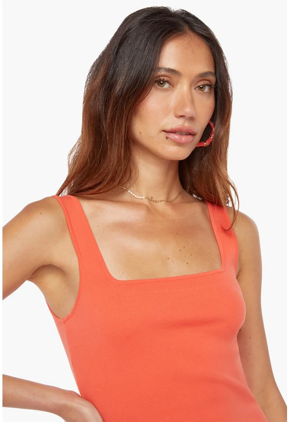 Square Neck Mini Dress - Image 4