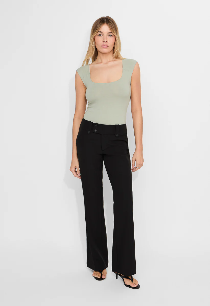 Square Neck Tank Bodysuit - Image 5