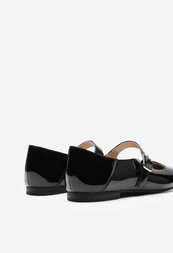Square-Toe Mary Jane Flats - Image 7