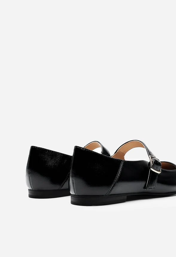 Square-Toe Mary Jane Flats - Image 7