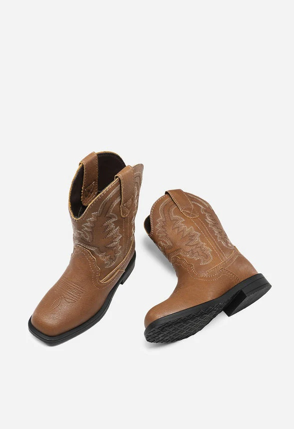 Square-Toe Western Cowboy Boot - Image 4