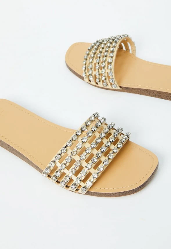 Stella Embellished Slide Sandal - Image 2