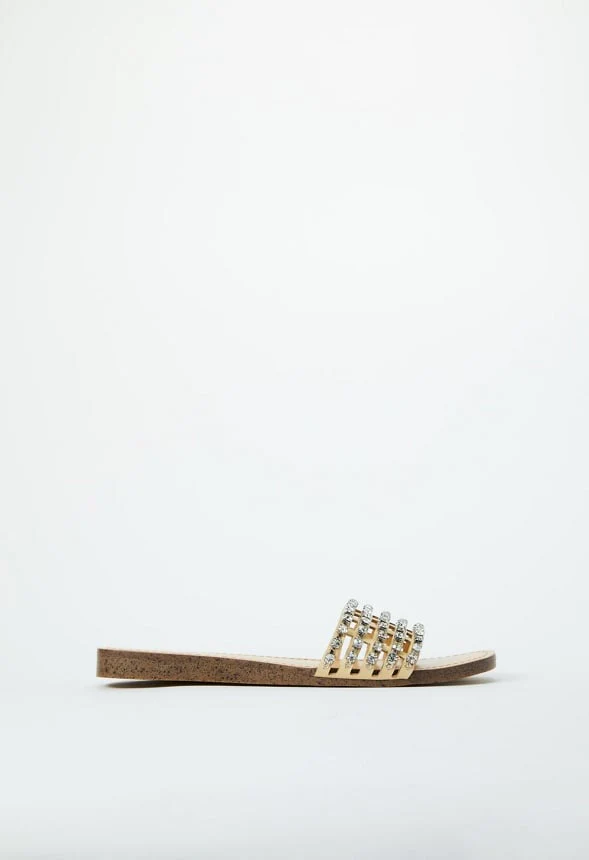 Stella Embellished Slide Sandal - Image 3